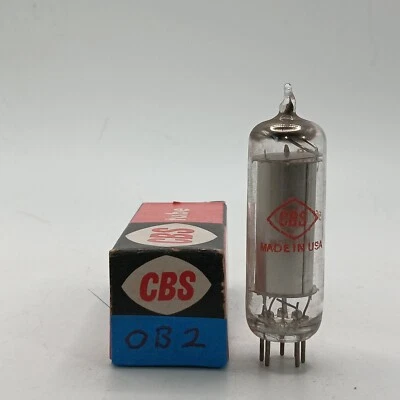 Tubo de vacío marca 0B2 CBS NUEVO DE STOCK radioaficionados para aficionados regulador de voltaje brezal. Foto 1 de 2