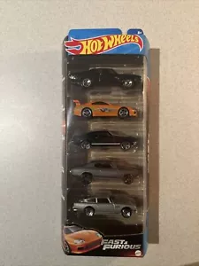 Hot Wheels | 2023 Fast & Furious 5 Pack Box Set | Supra | Mustang | Dodge - Picture 1 of 2