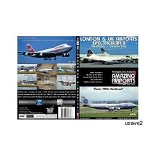 Airutopia : Londres Heathrow-London City aéroport avion compagnie aérienne DVD vidéo - neuf