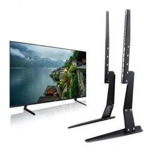 Desktop Table Top TV Stand Base Mount For 27" 32" 37" 42" 47" 50" 55"Samsung LG - Picture 1 of 12