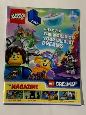 LEGO LIFE MAGAZINE-JUL/AUG 2023- Dreamzzz THE MAGAZINE (Some Folds/Wear) - Image 1 of 4