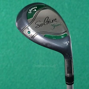 Lady Callaway Solaire Gems Hybrid 5 Iron Factory 45 Graphite Women's - Picture 1 of 4