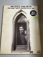 JIM CROCE - Dont Mess Around With Jim (Chords) - Songbook Sheet Music Book