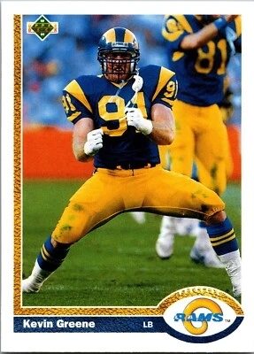 1991 Upper Deck - #162 Kevin Greene - Image 1 of 2