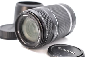 Canon Zoom Lens EF-S 55-250mm f/4-5.6 IS Near Mint APS-C compatible #219 - Picture 1 of 18