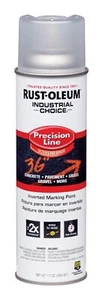 RUST-OLEUM 1601838 Precision Line Inverted Marking Paint M1600 Clear Gloss 17 OZ - Picture 1 of 3