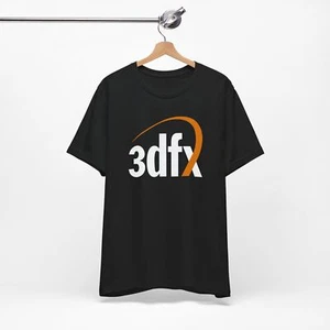 3dfx T-Shirt, Interactive Computer Video Voodoo Graphics Doom Quake - Picture 1 of 6