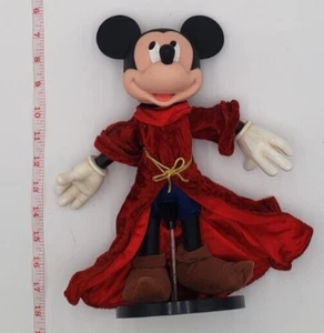 FANTASIA 2000 The Sorcerer's Apprentice Mickey Mouse with stand MISSING HAT CL - Picture 1 of 2