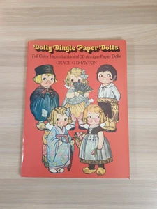 Muñecas de papel Dolly Dingle 1978 reproducciones a todo color sin cortar - Imagen 1 de 11