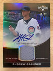 2011 Andrew Cashner Topps Triple Threads Autograph Relic Sepia /75,Cubs,Red Sox