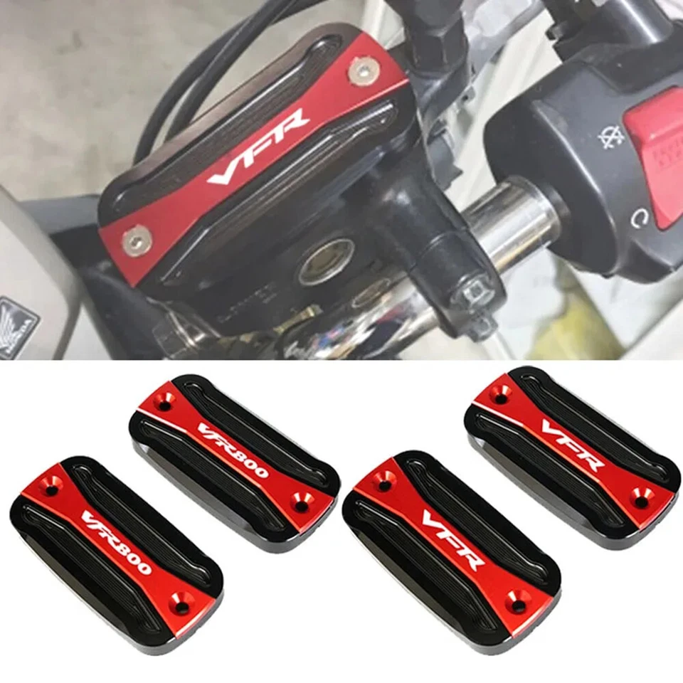 Brake Fluid Reservoir Cap  Cylinder Cover For HONDA VFR 800 1200 VFR800 VFR1200 - Image 1 of 4