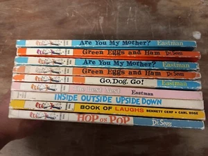 Lot Of 9 Dr. Seuss First Edition Childrens Books SEE PICS - Picture 1 of 7