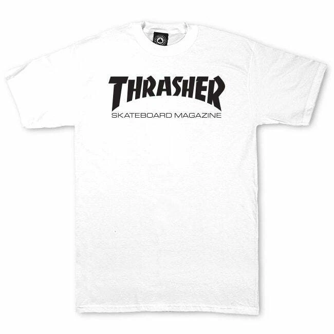 Thrasher - Skate Mag Tee White - image 1 of 1