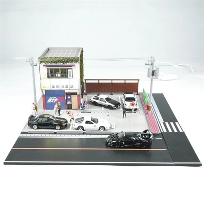 G-Fans 1:64 Initial D Tofu store scene Diorama - Image 1 of 4