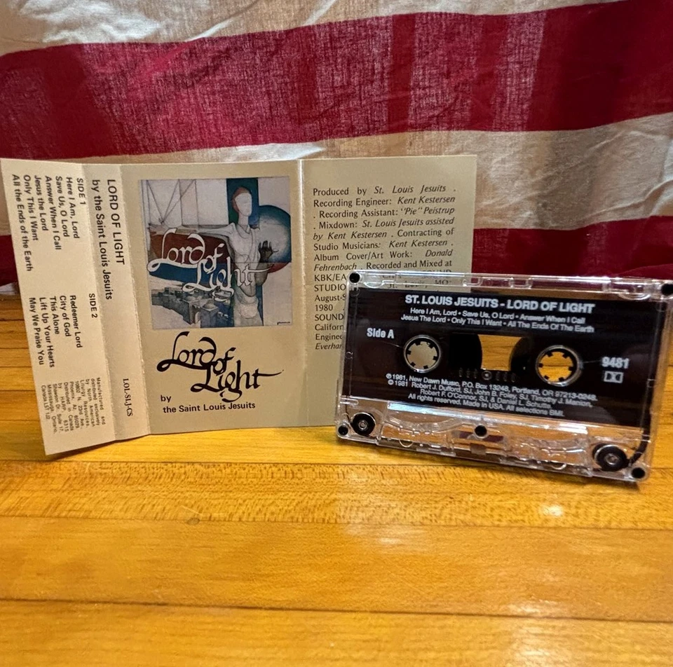 SAINT LOUIS JESUITS cassette tape Lord of Light Catholic liturgical 1984 Oregon - Image 1 of 1