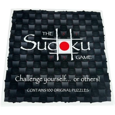 The Sudoku Board Game 100 Original Puzzles Challenge Yourself or Others Complete - Image 1 of 4