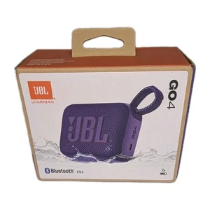 JBL Go 4 Bluetooth Speaker Portable Wireless 7hr Playtime Waterproof PURPLE - Picture 1 of 12