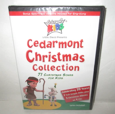Cedarmont Kids Christmas Collection (71 Songs For Kids) DVD / CD Set NEW Sealed - Image 1 of 3