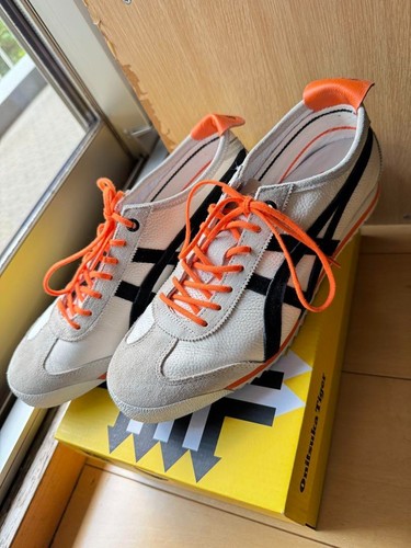 ASICS Scarpe sneaker Onitsuka Tiger MEXICO 66 SD 1183C015 CREMA NERO misura 26 5 cm uomo