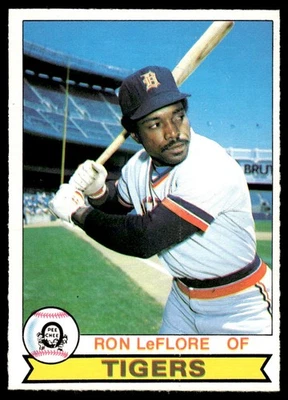 1979 O-Pee-Chee Ron LeFlore Detroit Tigers #348 - Image 1 of 2
