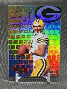 1996 Brett Playoff Illusions Spectralusion Elite NM/MT Refractor HOF - Picture 1 of 5