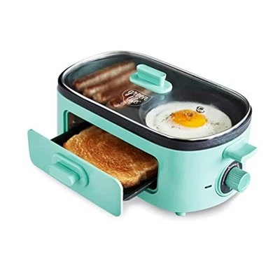  Станция 3 в 1, здоровый керамический завтрак-мейкер бирюзовый завтрак-мейкер - Изображение 1 из 4