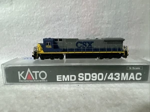 Kato N Scale CSX Dash 8-40c diesel locomotive DCC ready For Train Set #7545 - Picture 1 of 8