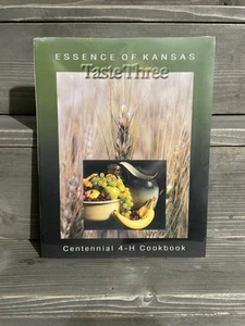 NIP / SEALED ESSENCE OF KANSAS Cookbook Recipes 100 Years 4-H Centennial pb - Picture 1 of 2