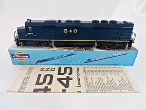 HO Gauge Athearn B&O Baltimore & Ohio FP45 Powered Diesel Locomotive 9859 - Picture 1 of 8