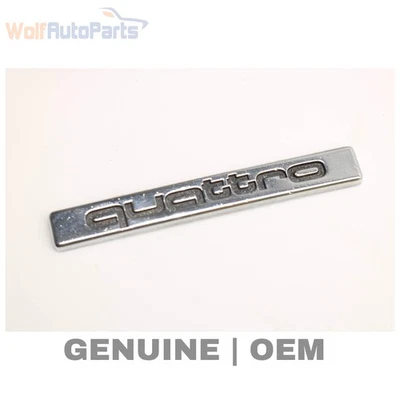 2005-2008 AUDI A6 QUATTRO - Front Quattro Emblem / Badge 4F0853736 - Image 1 of 3