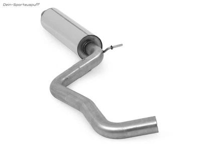 FOX Acciaio Inox Presilenziatore VW Golf 7 ( Mod. Con Opf ) - Immagine 1 di 4