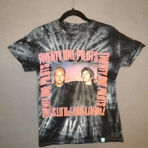 Twenty One Pilots - Camiseta para hombre pequeña 2021 Takeover Tour Icy Tie Dye - Imagen 1 de 8