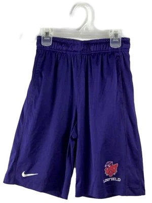 Nike Linfield University Women's Medium Dri-Fit Basketball Shorts Purple NCAA - Imagem 1 de 4