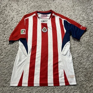 Guadalajara Chivas shirt 05/06 Boys Youth Medium Y2k Soccer Reebok Authentic - Picture 1 of 9