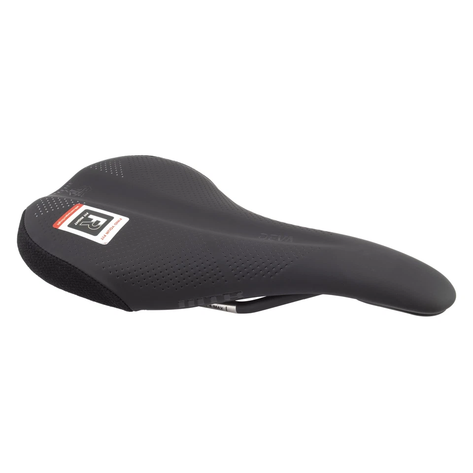 WTB Deva Saddle Titanium Rails Black Women's Medium Length 260mm Width 145mm