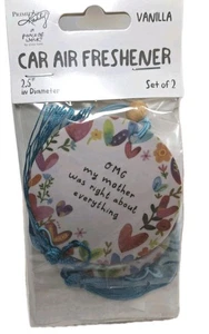 TWO Air Freshener Car Vanilla Primitives By Kathy OMG MY Mother WAS RIGHT - Bild 1 von 2