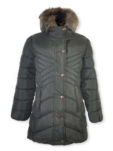 Rothschild Girls' Long Puffer Jacket - Picture 1 of 8