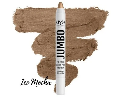 NYX Jumbo Eye Pencil Multi-use eye crayon- JEP617) ICED MOCHA - Image 1 of 3