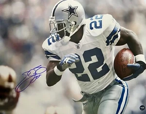 Emmitt Smith Signed Autographed 16x20 Photo Prova Authentic Dallas Cowboys #5 - Picture 1 of 1