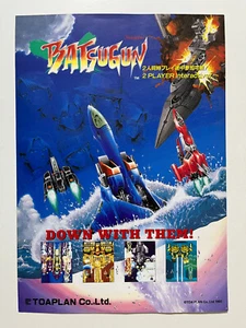 Batsugun Toaplan Arcade Flyer Japón - Imagen 1 de 10