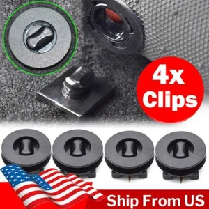 US Universal Car Carpet Fastener Floor Mat Holders Clip Fixing Grips Clamps 4pcs - Picture 1 of 8