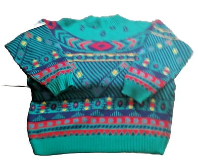Suéter Feo Navidad Azteca Hecho en EE. UU. G.A.S. Suéter The Great American Foto 1 de 4