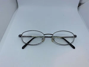 Robert Mitchel RM500 GUN Eyeglasses Frames Black Rectangular Full Rim 50-20 140 - Picture 1 of 4