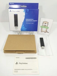 DUALSHOCK4 USB Wireless Adapter Bluetooth CUH-ZWA1J w/Box Sony Official PS4 0423 - Picture 1 of 16