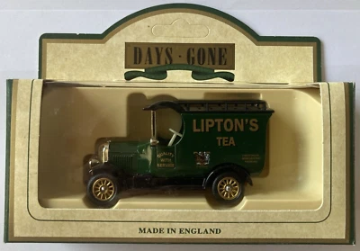 LLEDO DAYS GONE 1926 BULL NOSE MORRIS VAN DG50020 LIPTON'S TEA - BNIB - Image 1 of 3