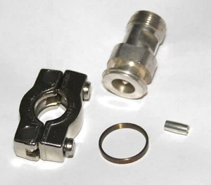 Coaxial Adapter 4,1 / 9,5 auf N 50 Ohm rare ! - Bild 1 von 1