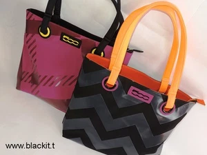 Borsa Fiat 500 Shopping 80's TARTAN - Imagen 1 de 1