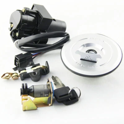 Juego de bloqueo de interruptor de llave de encendido para Honda VTR1000F Superhawk 1998-2000 VTR1000 1998 Foto 1 de 4