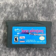 Barbie Horse Adventures Blue Ribbon Race Nintendo Game Boy Advance GBA Originale