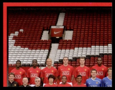 Panini Manchester United 2008 - Team photo (1 of 4) No. 2 - Image 1 of 2